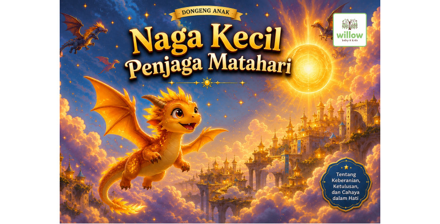 Dongeng Time: Naga Kecil Penjaga Matahari